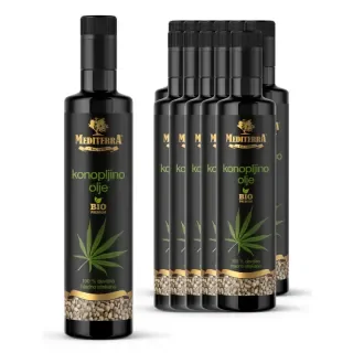 Konopljino ulje BIO* 500 ml (11+1 gratis)