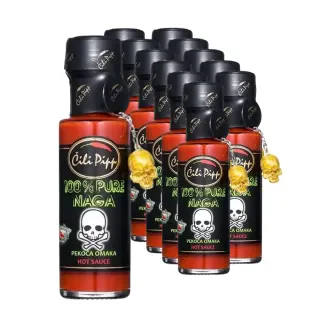 Pure Naga 100%, ljuta umaka (11+1 gratis)