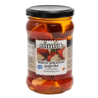Paprike crvene punjene sirom Almito